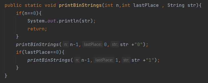 Print Binary String